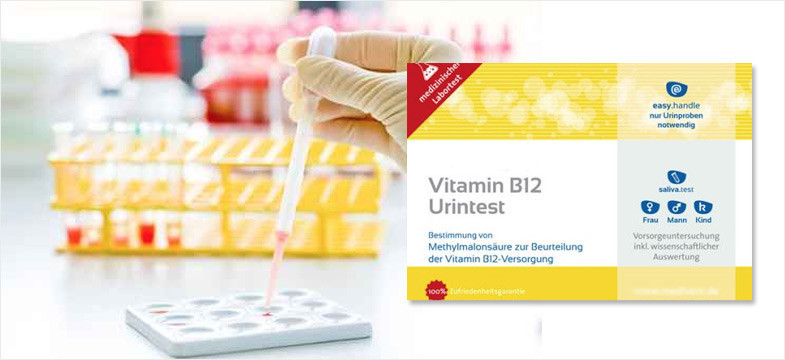 Deficiência de vitamina B12 – Análises de urina